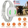 IP67 Waterproof Electric Dog Training Collar Rechargeable Dog Receiver with Light Beep Vibration Shock Fit for All Dogs 10-150LBS
