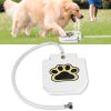 Dog Water Fountain Outdoor Dog Pet Water Dispenser Step-on Activated Sprinkler w/ Interactive Paw Pedal Valve for Drinking Fresh Water