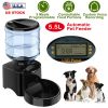 5.5L Automatic Pet Feeder Dog Cat Food Dispenser w/Voice Recording Programmable Timer  3 Meals/Day