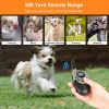 iMounTEK Dog Training Collar IP67 Waterproof Petrainer 500mAh Rechargeable 500 Yard Remote Control 3 Modes LCD Display