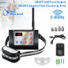 984FT/300M Radius Electric Dog Fence Dog Training Collar IP65 Waterproof Wireless Pets Containment System Rechargeable Dog Receiver Transmitter