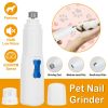 Dog Nail Grinder Pet Nail Trimmer Cordless Paws Grooming Smoothing Claw Care For Small Medium Large Dogs Cats