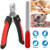 Dog Nail Clippers Professional Pet Nail Trimmer for Pet Claw Grooming Pet Claw Care with Safety Guard to Avoid Over-Cutting Nails Free Nail File