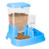 Pet Automatic Water Dispenser Food Dispenser 2 In 1 Dog Cat Dispenser Gravity Food Water Dispenser